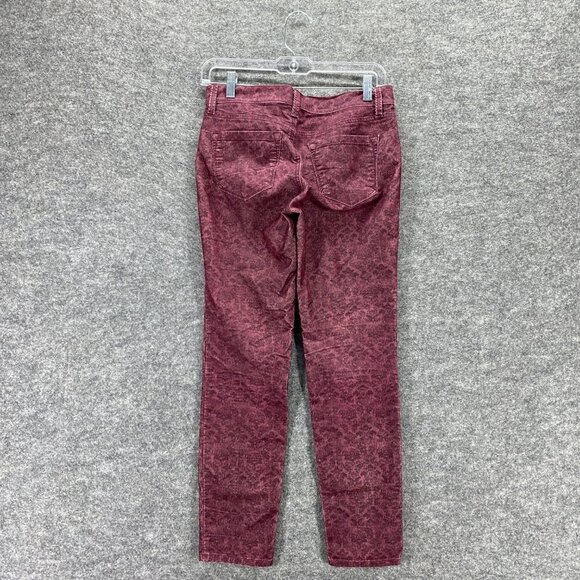 5 For $40 LOFT Pants Women's 26/2P Pink Modern Skinny Low-Rise Floral Print - Picture 4 of 13